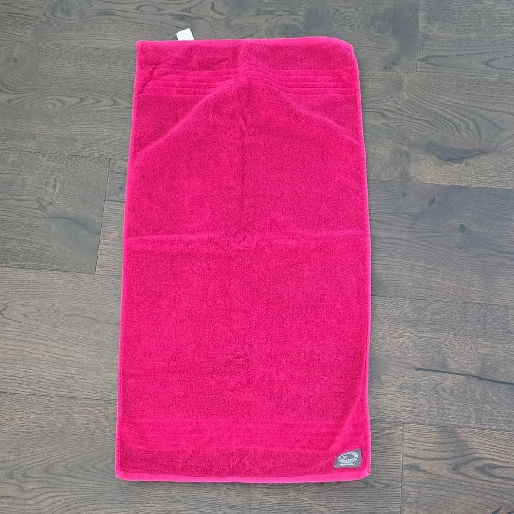 Pink Turkish Cotton Hand Towels - set of 3